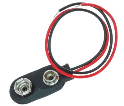 Batterikontakt modell I 6F22/6LR61/PP3