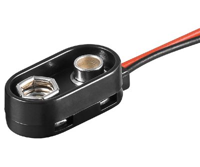 Batterikontakt modell I 6F22/6LR61/PP3