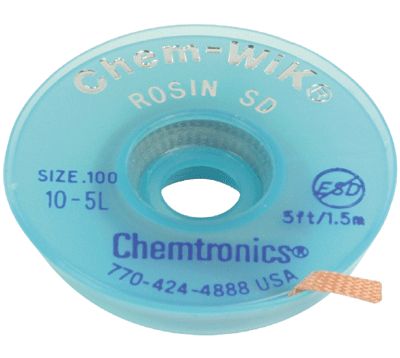 Lödningsavlägsningstejp 2,54 mm 1,5 m/rulle