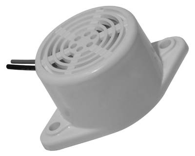 Elektromekanisk summer 20-28Vdc 400Hz vit (104S1240FLFLA)