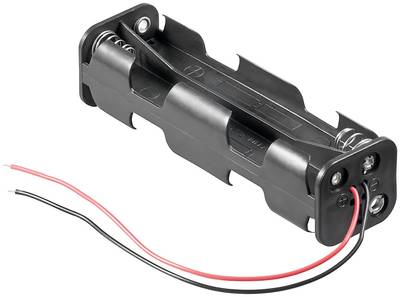 Batterihållare, lång modell 8xAA/R6