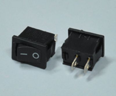 Vippströmbrytare 6A 1xON-OFF svart