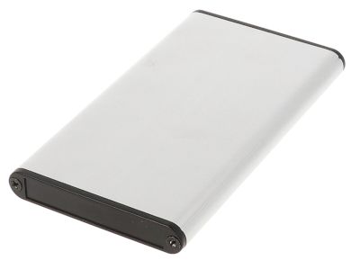 Aluminiumhölje IP54 120x70x12mm grå