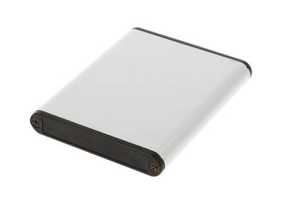 Aluminiumhölje IP54 80x70x12mm grå