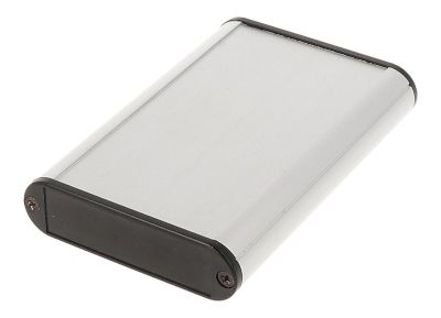 Aluminiumhölje IP54 100x72x19mm grå