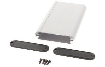 Aluminiumhölje IP54 120x72x19mm grå