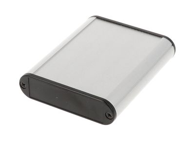 Aluminiumhölje IP54 80x72x19mm grå