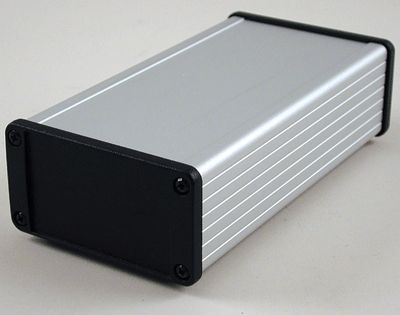 Aluminiumhölje IP65 169,7x87x47,1mm grå