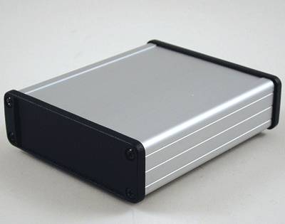 Aluminiumhölje IP65 131,2x107x35mm grå