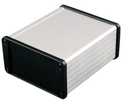 Aluminiumhölje IP65 129x108x58,6mm grå