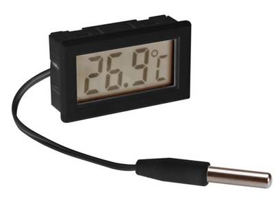 Digital termometer för panelmontering -50...+70 °C