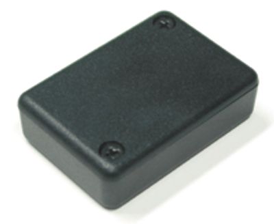 Plastfodral 50x35x15mm svart