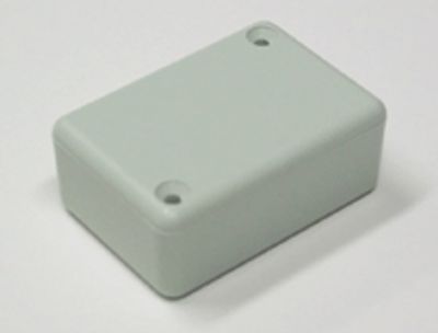 Plastfodral 50x35x20mm grå