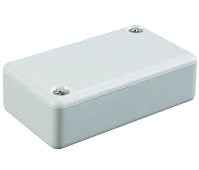 Plastfodral 60x35x15mm grå