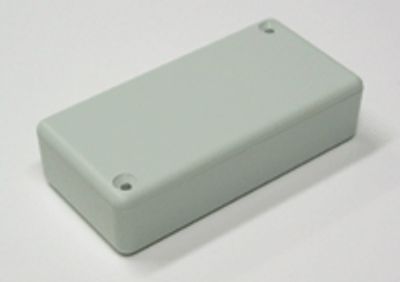 Plastfodral 80x40x20mm grå