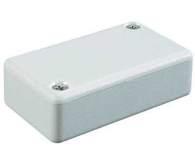 Plastfodral 80x40x15mm grå