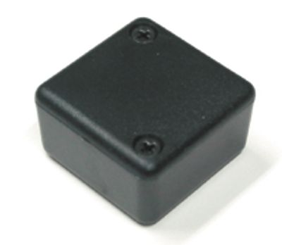 Plastfodral 35x35x20mm svart