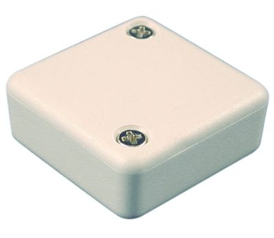 Plastfodral 35x35x15mm grå