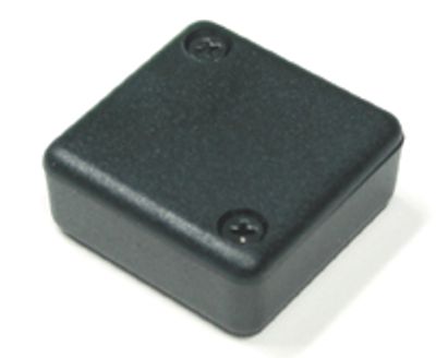 Plastfodral 35x35x15mm svart