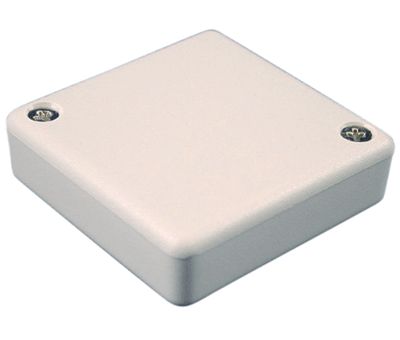 Plastfodral 50x50x15mm grå