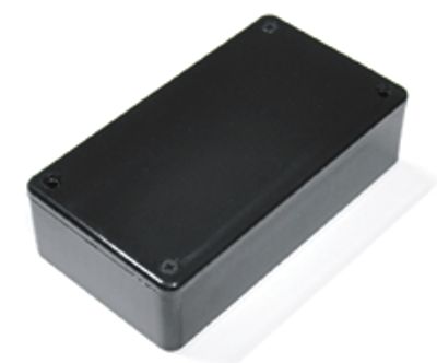 Plastfodral 112x62x31mm svart