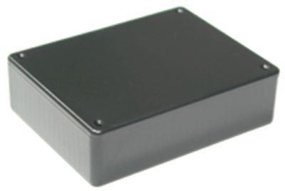 Plastfodral 121x94x34mm svart