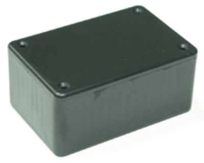 Plastfodral 85x56x39mm svart