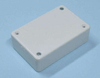 Plastfodral 85x56x25mm grå