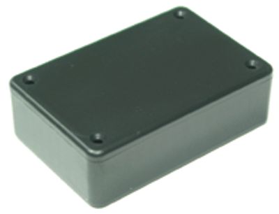 Plastfodral 85x56x25mm svart