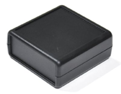 Plastfodral 66,2x67,2x28mm svart