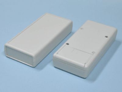 Plastfodral 140x66x28mm grå