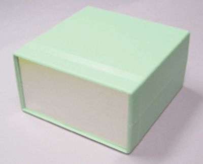 Plastlåda 160x86x160mm grå