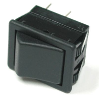 Vippströmbrytare 16A 2xPÅ-AV, svart