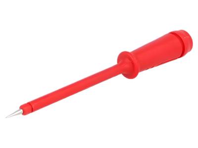 Mätsticka 4 mm för banankontakt, röd Mätsticka 4 mm för banankontakt, röd