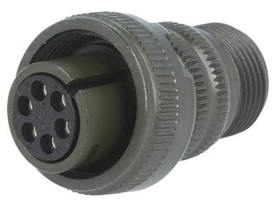MS-kontakt 6-polig hona (MIL-C-5015)