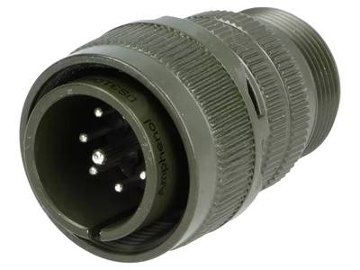 MS-kontakt 8-polig hane (MIL-C-5015)