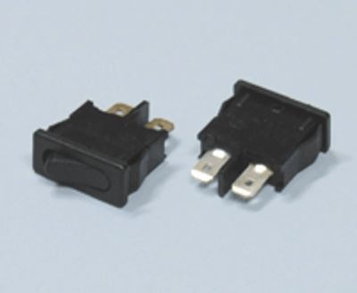 Vippströmbrytare 6A 1xON-OFF svart