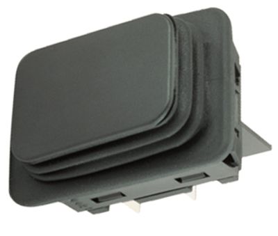 Vippströmbrytare 2x(ON)-OFF-(ON) IP65 svart