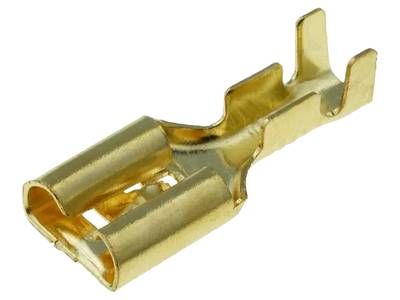 Kontakt för 408-seriens hylsor 1-2,5mm² hona förgylld