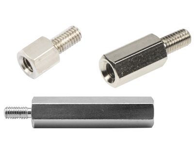 Förhöjningsstift metall M2,5 hane/hona 30mm (212X30)