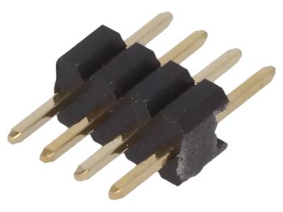 Spiklist 1x4-polig R-1,27 Spiklist 1x4-polig R-1,27