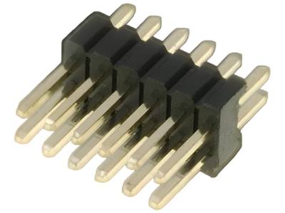 Spiklist 2x6-polig R-1,27 Spiklist 2x6-polig R-1,27