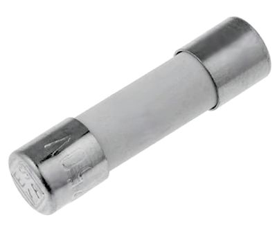 Keramisk säkring 5x20mm 1A 250Vac långsam T (522.717)