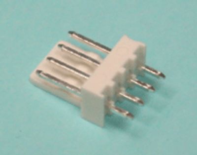 Kontaktstift för kretskort KK-serie 4-polig rak