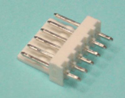 Kontaktstift för kretskort KK-serie 6-polig rak