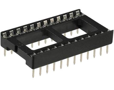 IC-fjäderkontakt 24-polig bred
