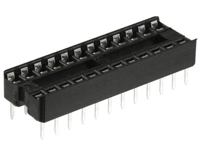 IC-fjäderkontakt 24-polig smal