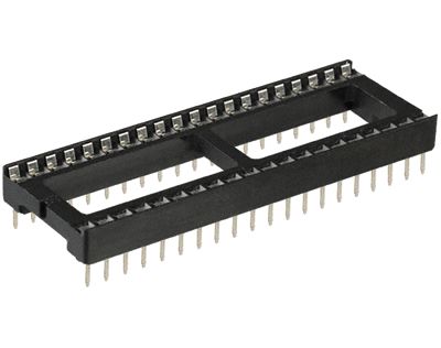IC-fjäderkontakt 40-polig bred