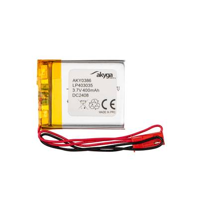 Li-Po-batteri 3,7V 400mAh Li-Po-batteri 3,7V 400mAh