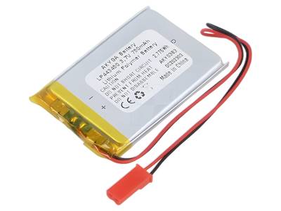 Li-Po-batteri 3,7V 750mAh